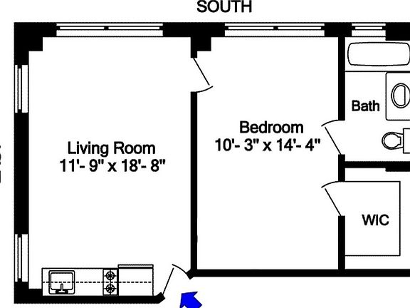 5th image of 170 W 74th St APT 1014