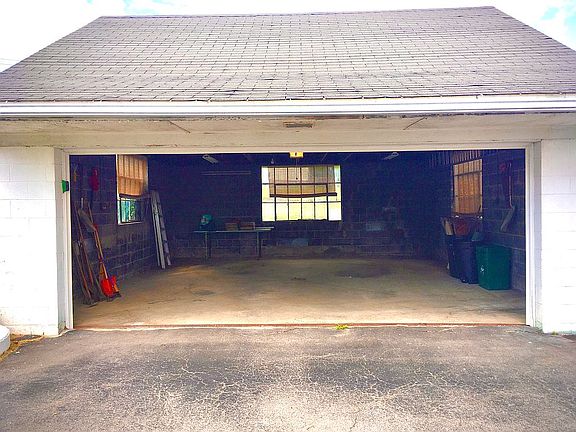 Detached two-car garage