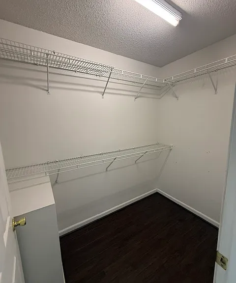Primary walk in closet