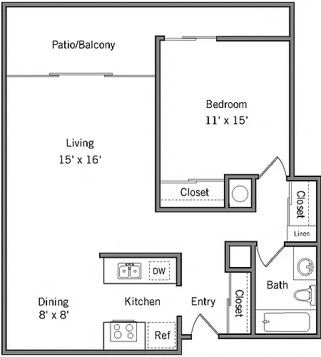 Floor plan 1G