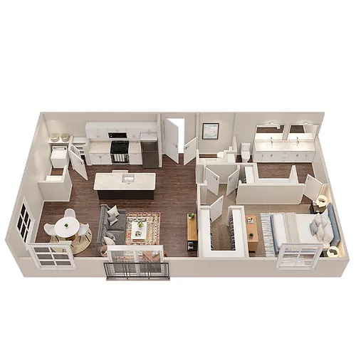Floor plan Oxbow