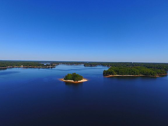 view of lake from property