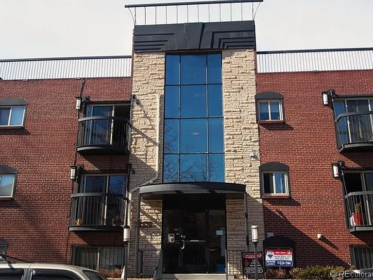 Front of building