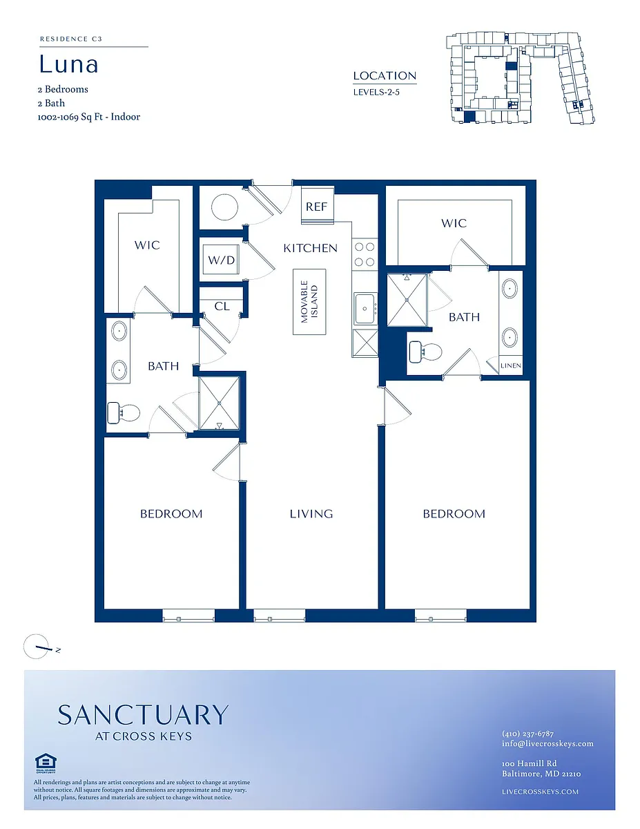 Floor plan Luna
