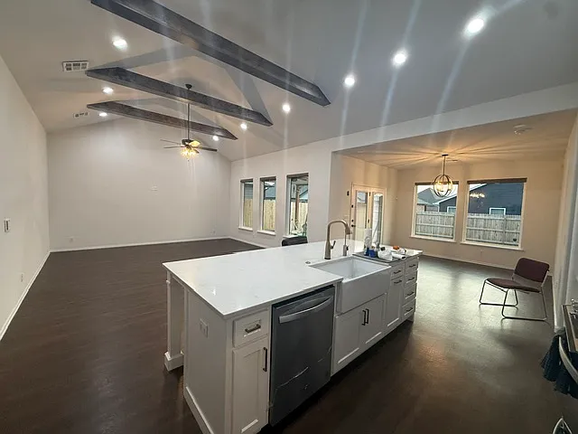Open concept - living, kitchen, dinning