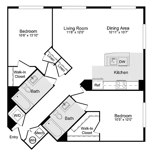 Floor plan C-7A