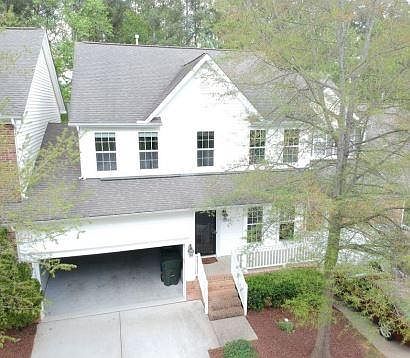 aerial view of home
