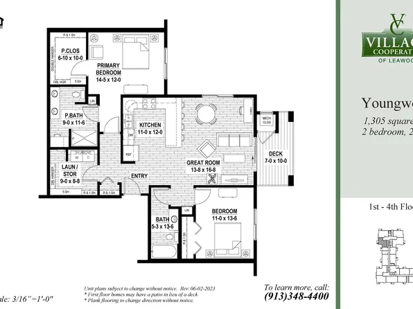 Youngwood Plan, Village Cooperative of Leawood (Active Adults 55+)