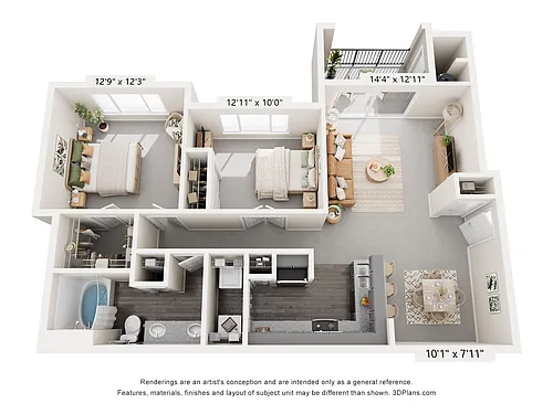 Floor plan B-T