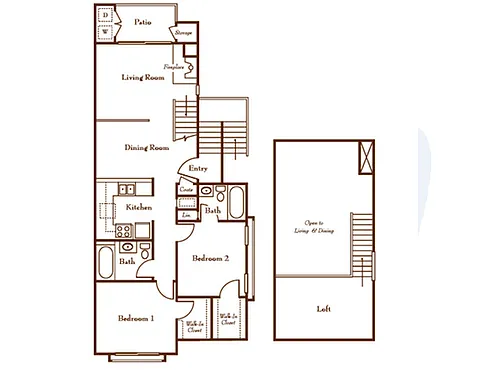 Floor plan The Windjammer