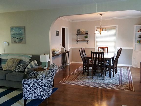 Dining room view