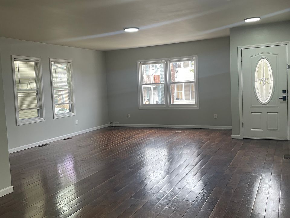Living room view from dining area