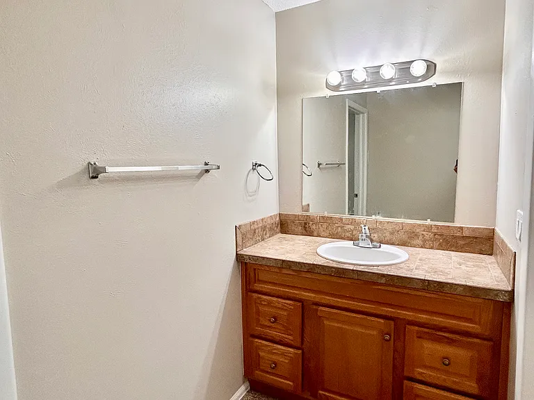 Experience modern elegance in this beautifully designed bathroom space. Experience modern elegance in this beautifully designed bathroom space.