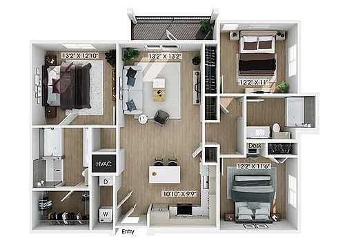 Floor plan B4D
