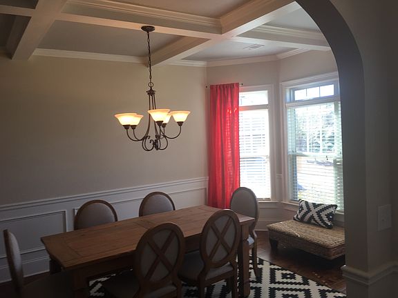 Custom ceiling & Bay window