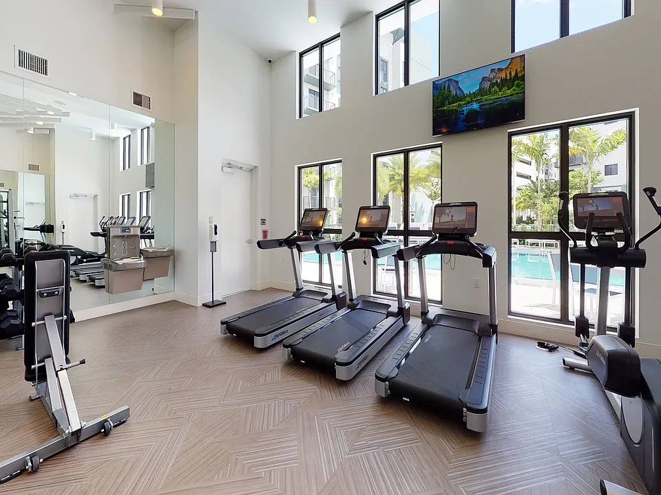 Our spacious fitness center offers a variety of equipment to meet your needs.