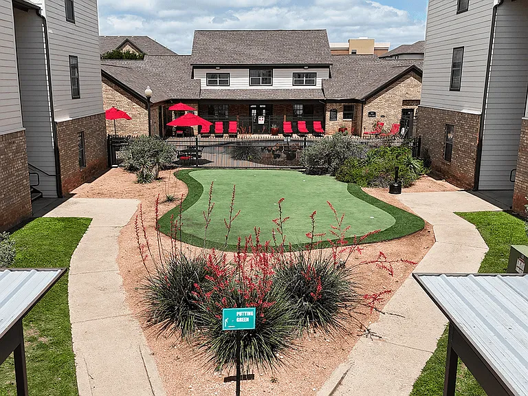 Practice on our Putting Green