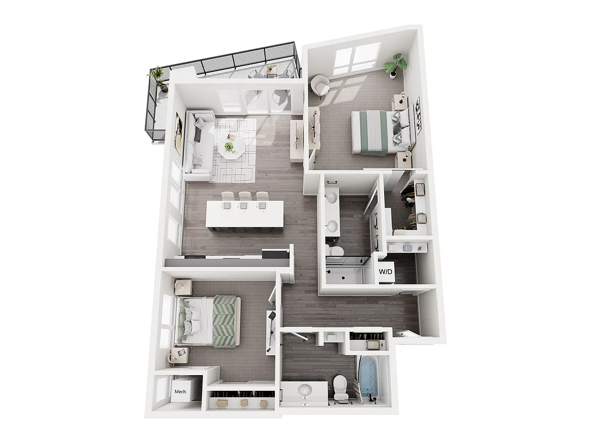 Floor plan Wazee