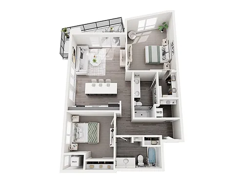 Floor plan Wazee