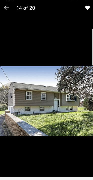 Bilevel home with addition. 