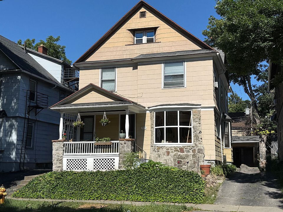Front view of house