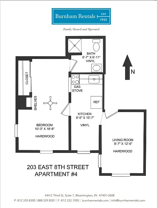 Floor plan 203-04