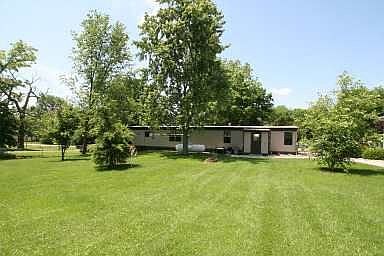 view of rear from backyard