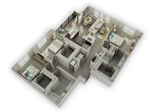 Floor plan Morris