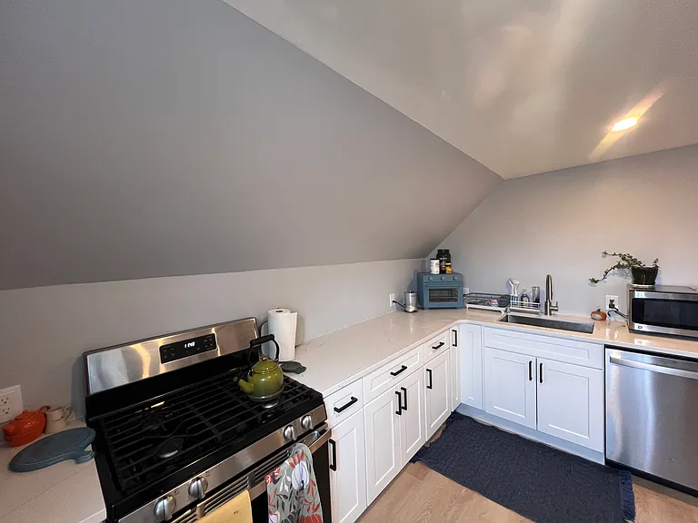 New stainless steel appliance throughout & new cabinets