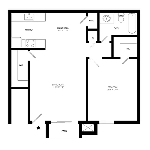 Floor plan Jackson