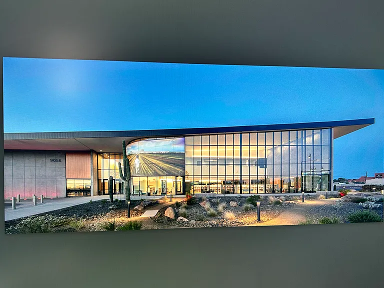 Modern Tolleson Civic Center and public library nearby
