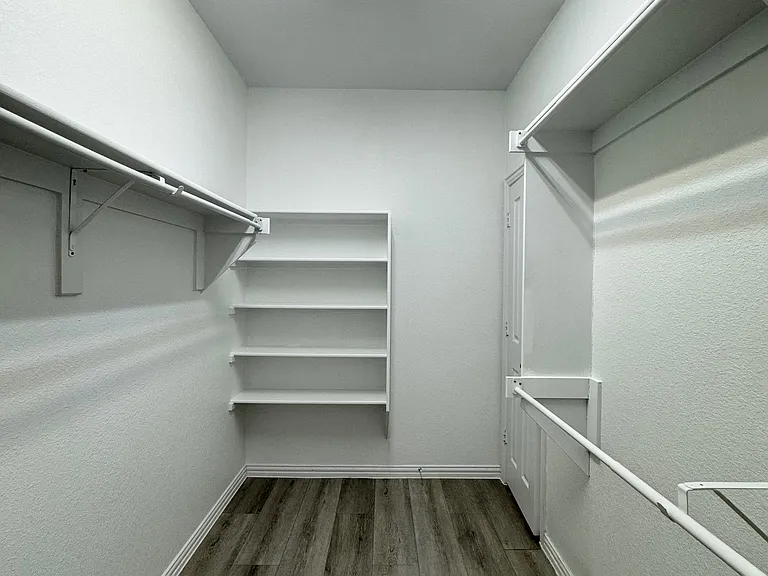Master closet