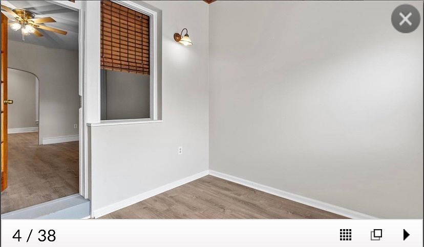 Inclosed front patio