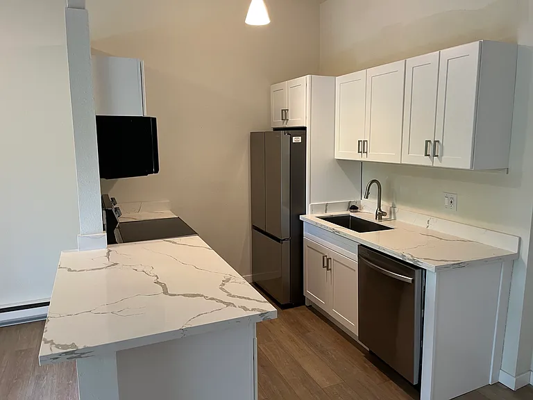Recently renovated kitchen