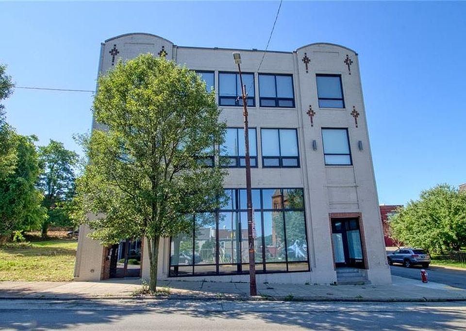 front of building