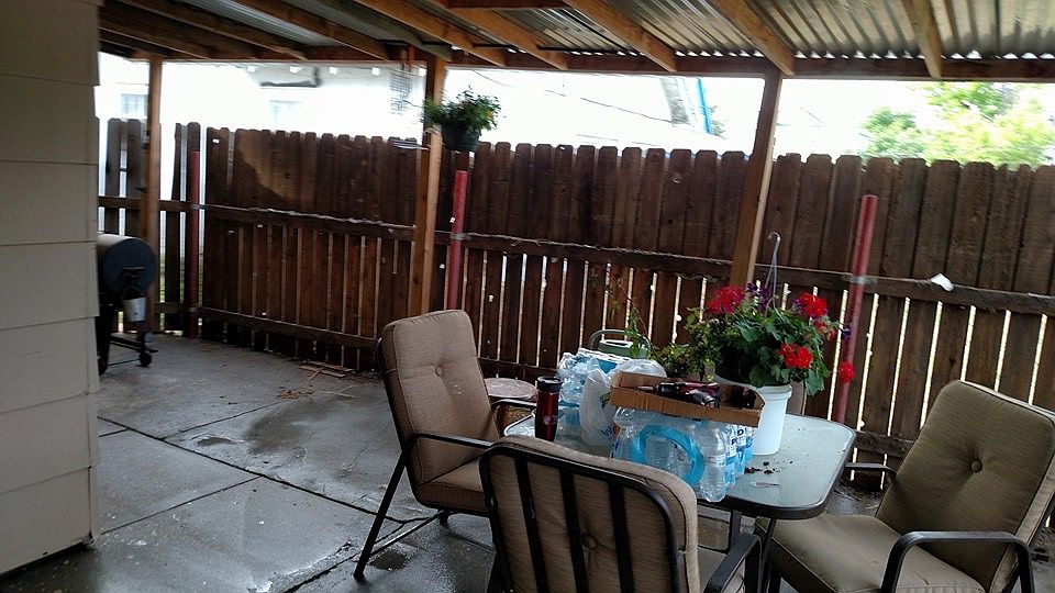 Enclosed patio