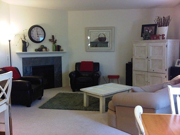 Gas Fireplace in Family Room