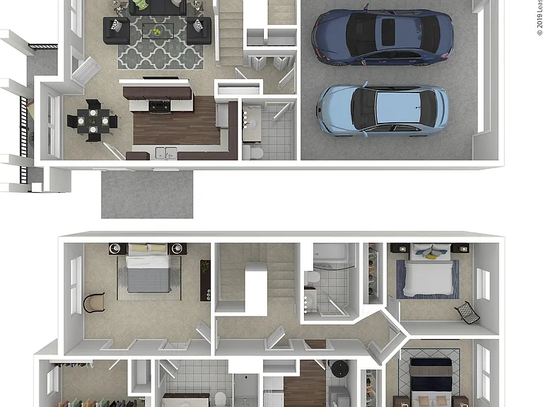 C1 3D Floor plan C1 3D Floor plan