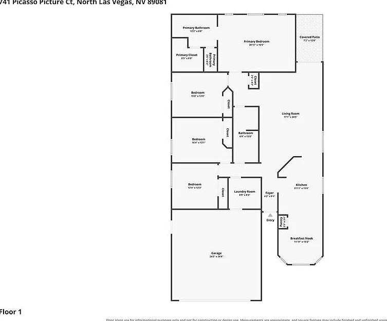 4 bed, 2.0 bath, 1606 sqft, $2,015 — Photo 2