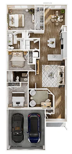 Floor plan Taft