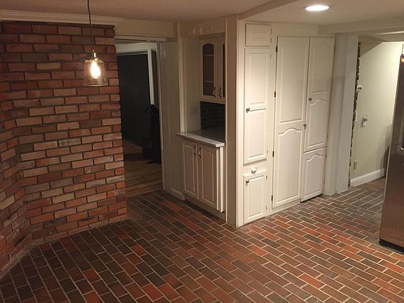 Kitchen pantry and coffee nook.