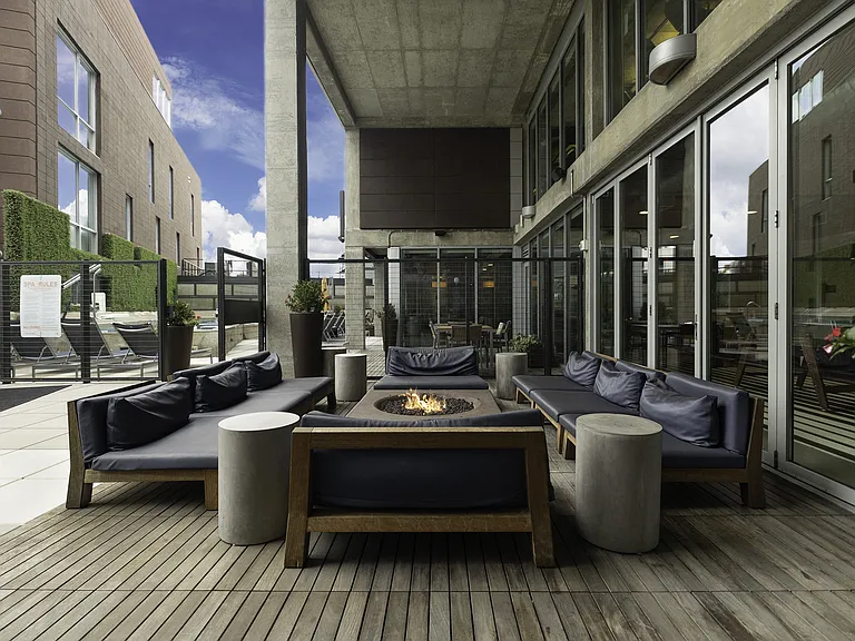 Patio with fire pit