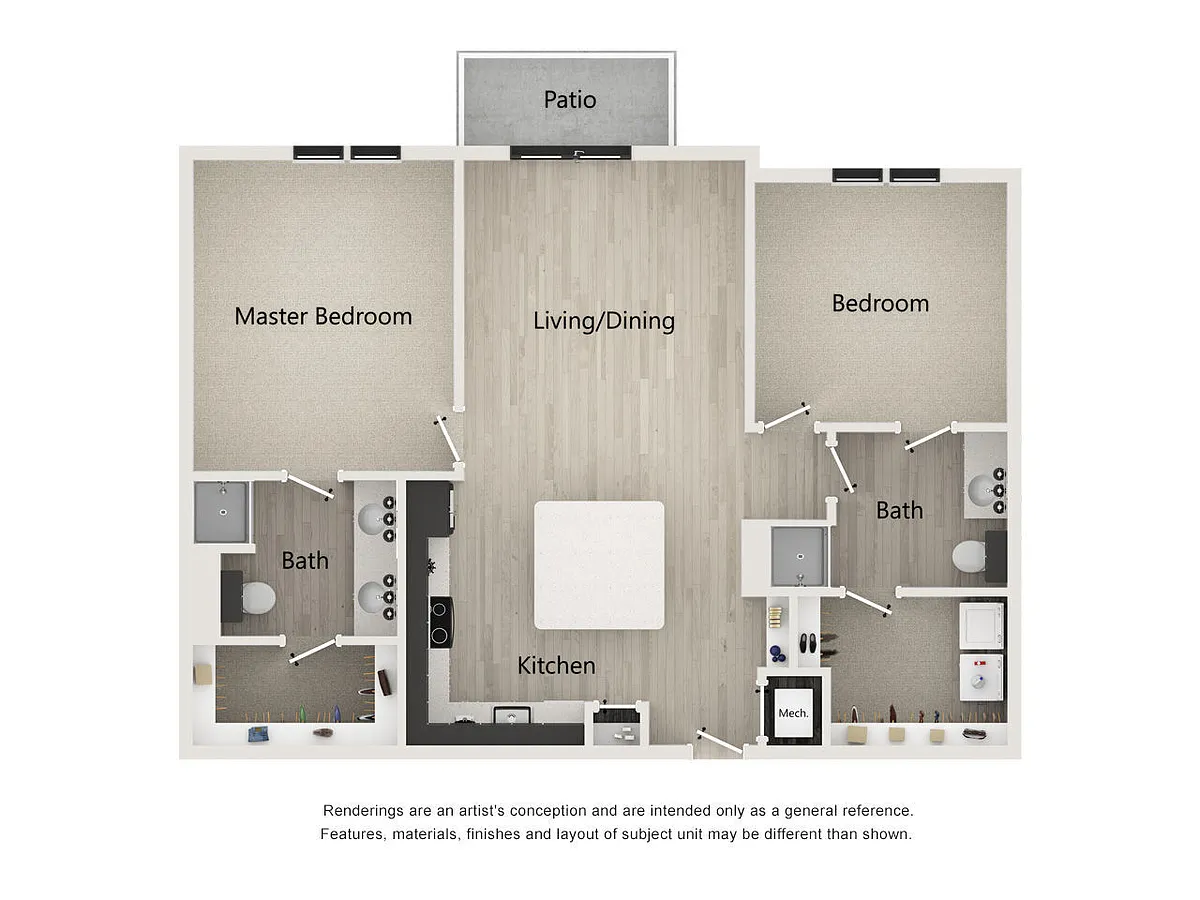 Floor plan B2