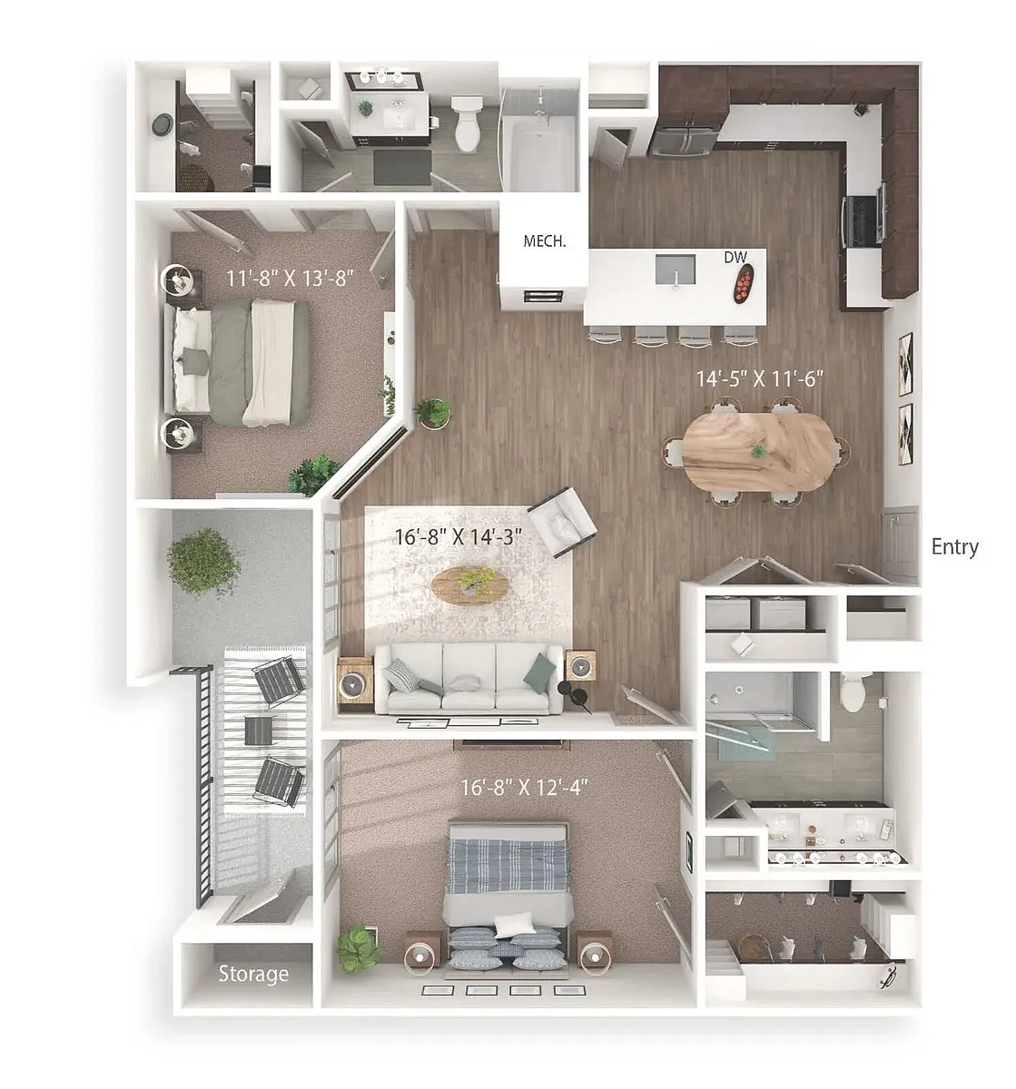 Floor plan C4