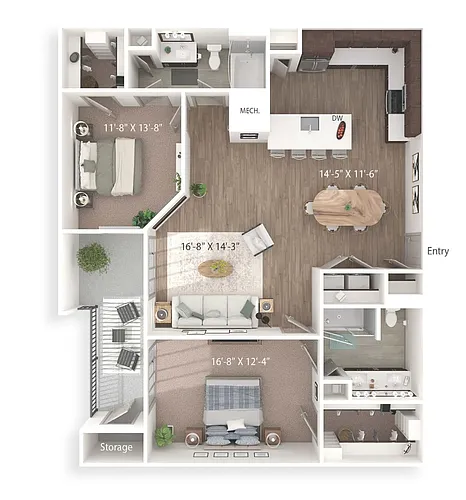 Floor plan C4