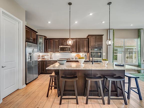 Kitchen with center island