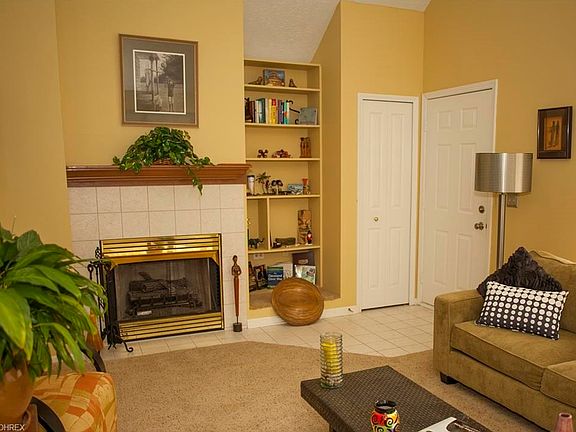 Gas fireplace and built ins!