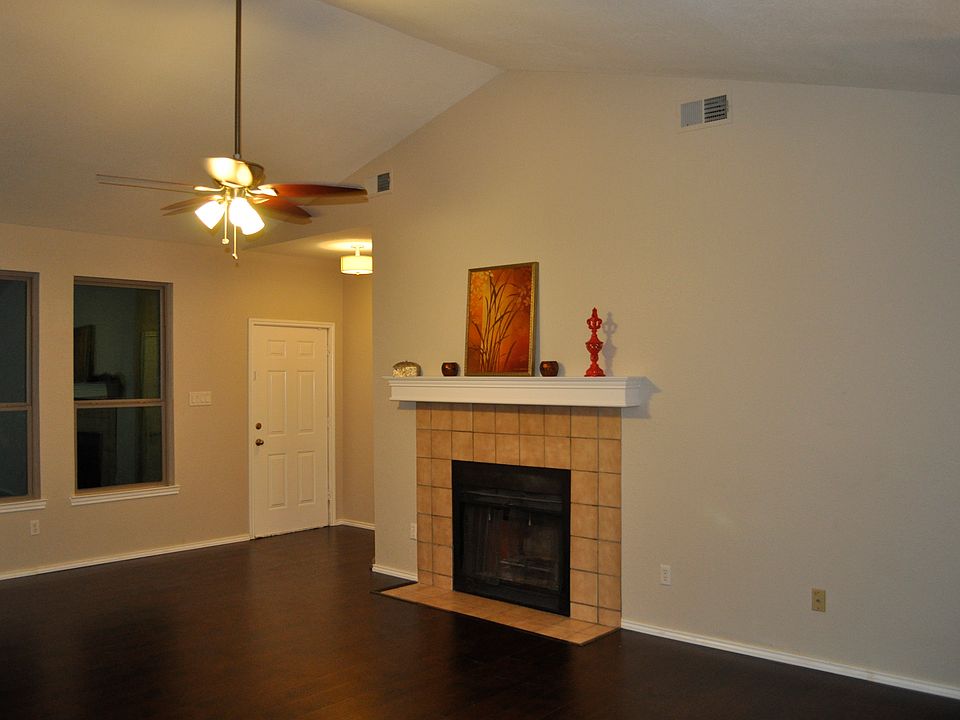 Living Room With Hand scraped Laminate