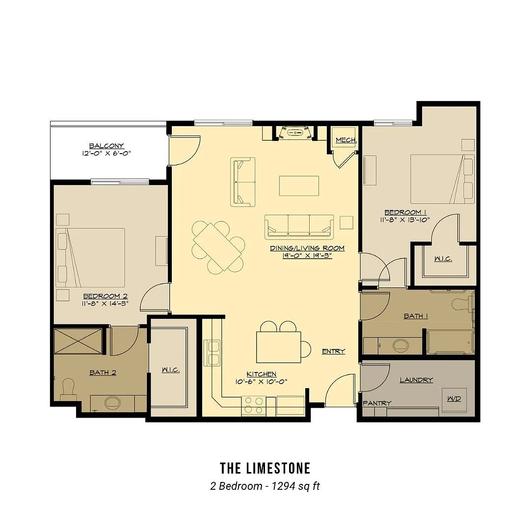 Floor plan Limestone