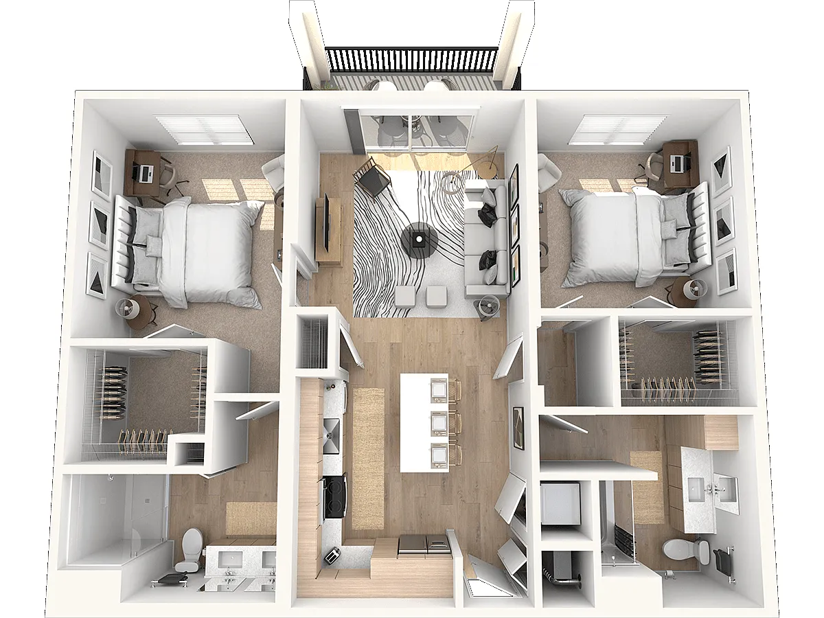 Floor plan The Miramar